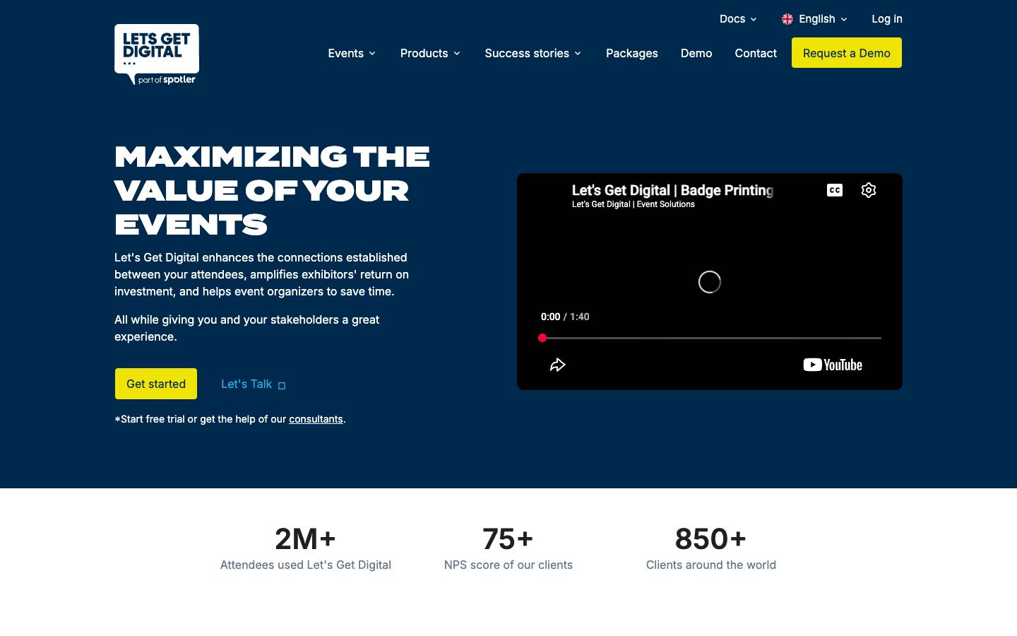 Let’s Get Digital's homepage, as read on Oct 2, 2026