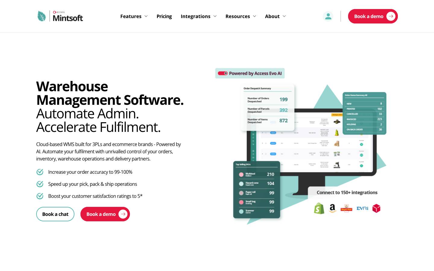Mintsoft's homepage, as read on Oct 2, 2026