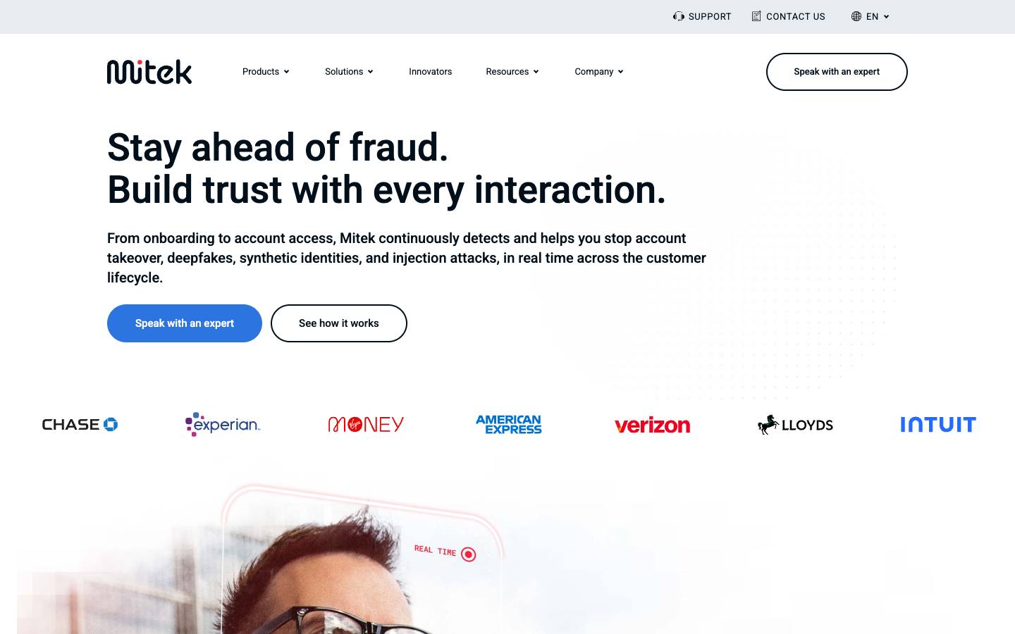 Mitek Systems's homepage, as read on Oct 2, 2026