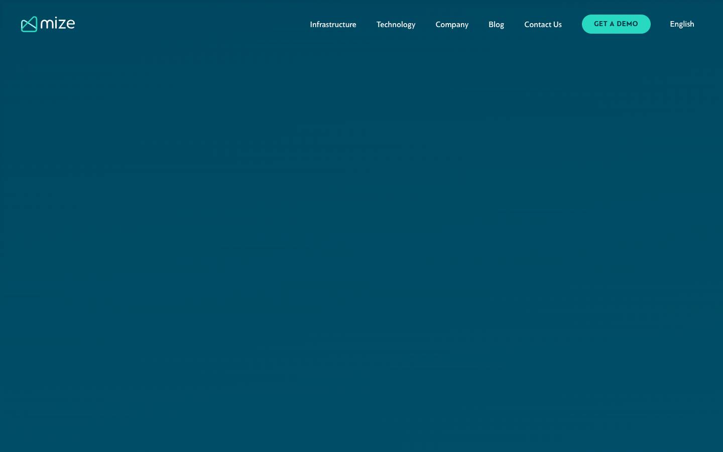 Mize's homepage, as read on Oct 2, 2026