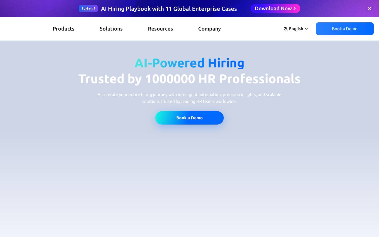 MokaHR's homepage, as read on Oct 2, 2026