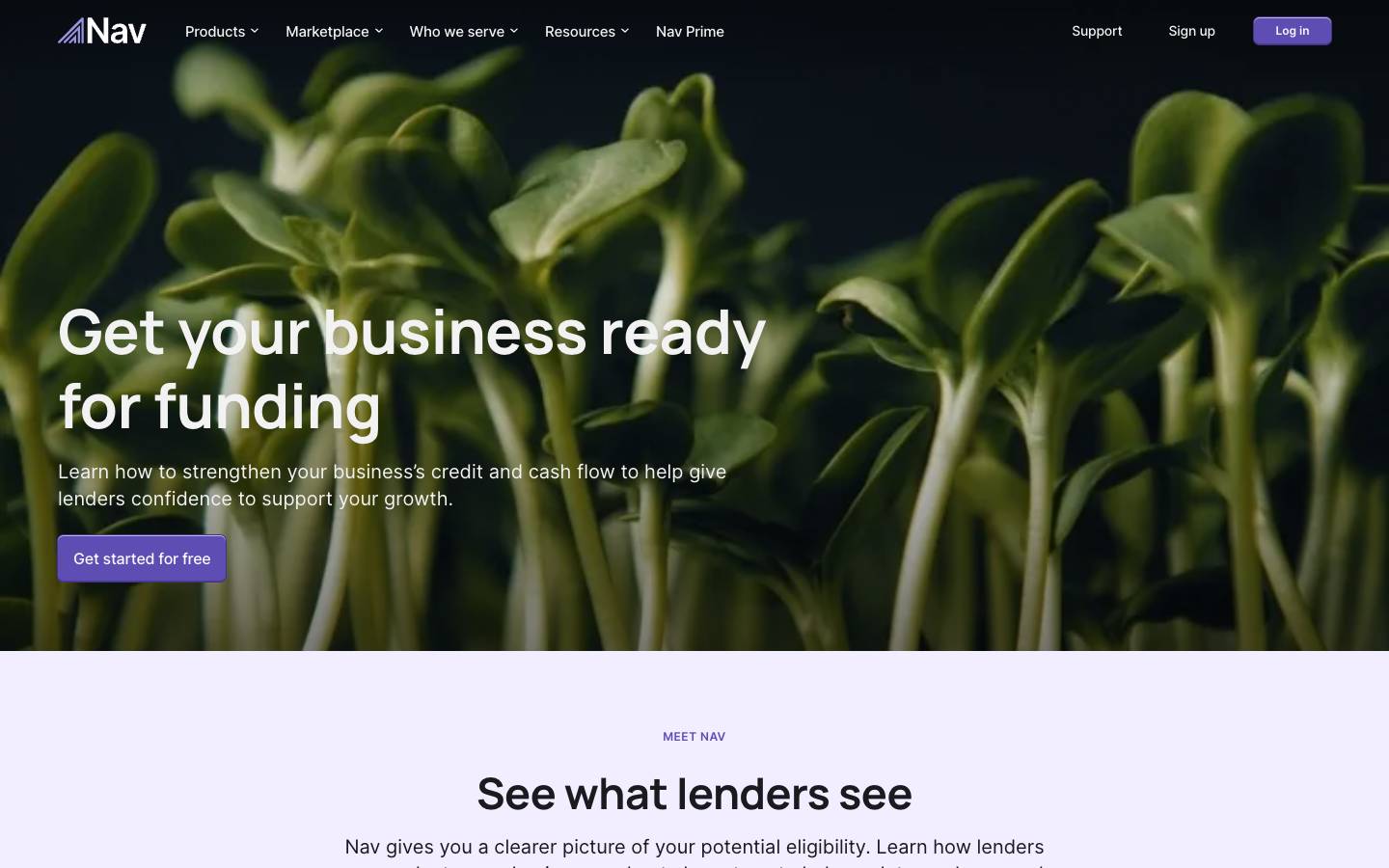 Nav's homepage, as read on Oct 2, 2026