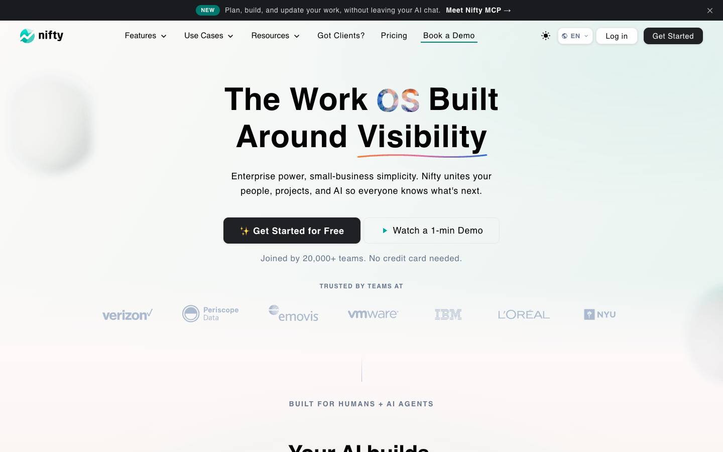 Nifty's homepage, as read on Oct 2, 2026
