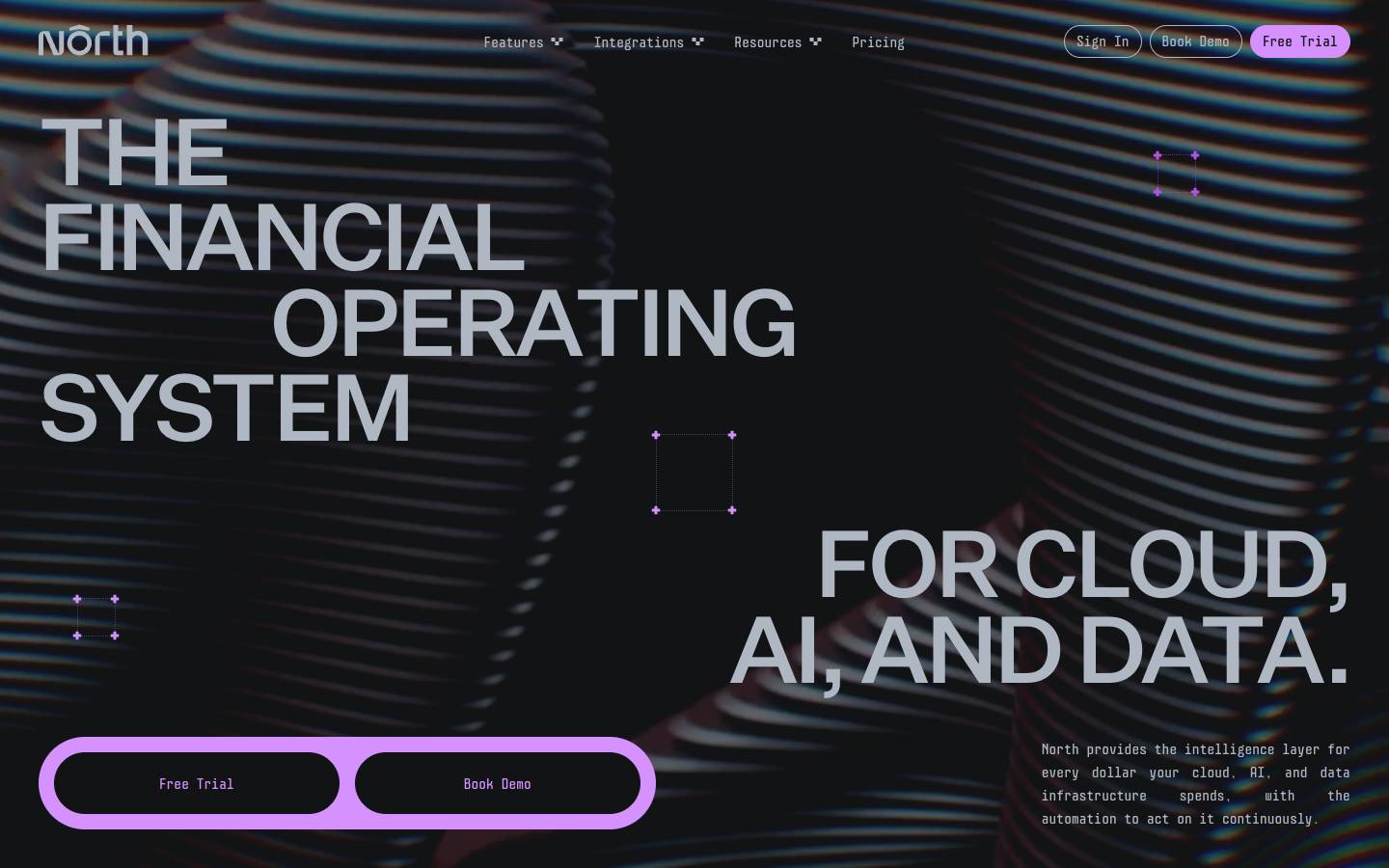 North's homepage, as read on Oct 2, 2026