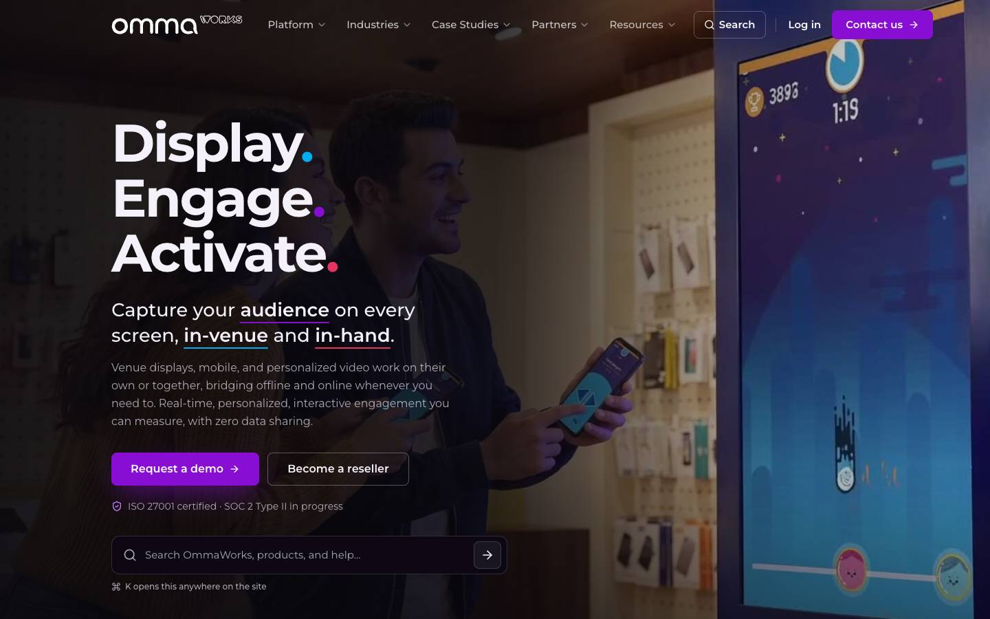 OmmaSign's homepage, as read on Oct 4, 2026