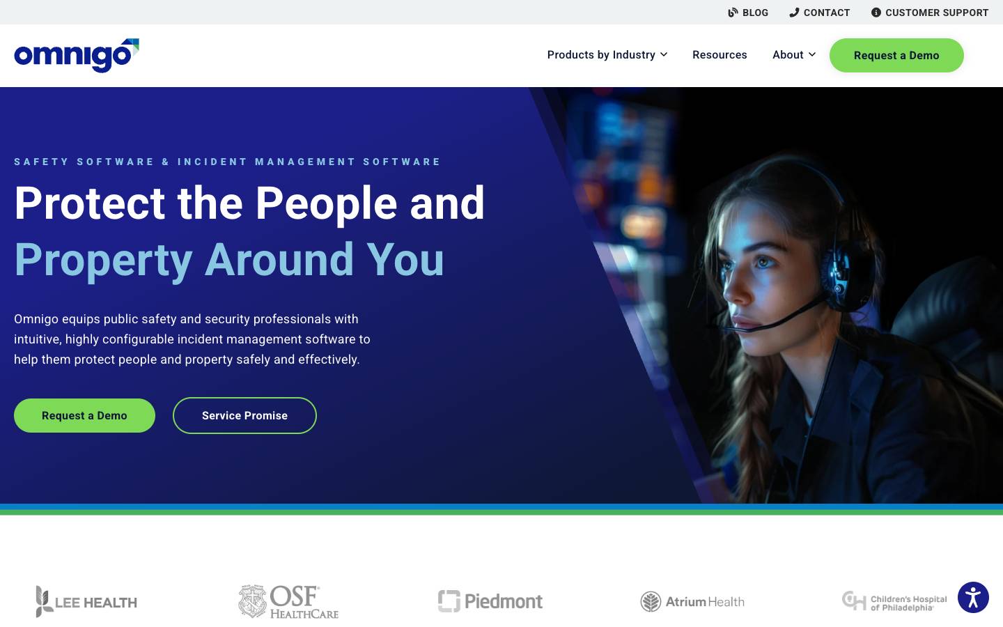 Omnigo's homepage, as read on Oct 2, 2026
