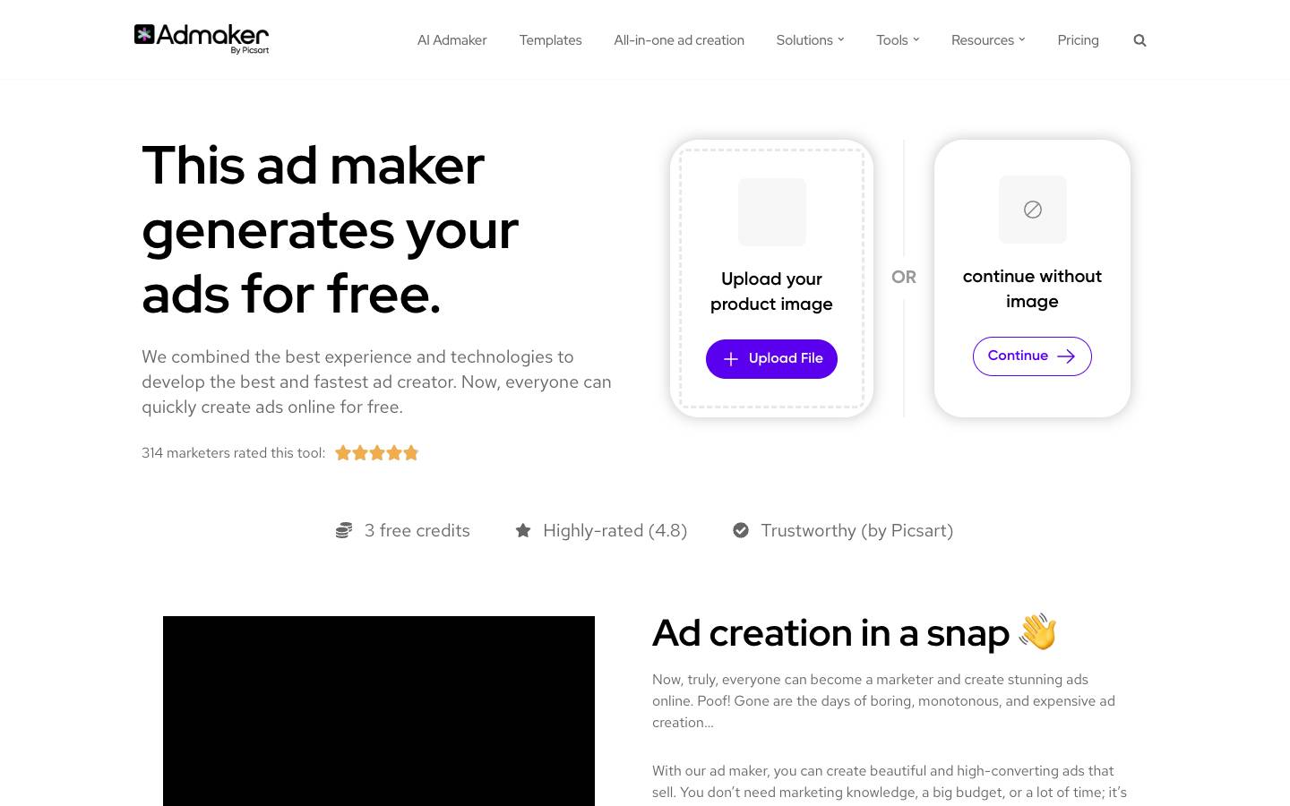 Adpilot's homepage, as read on Oct 2, 2026