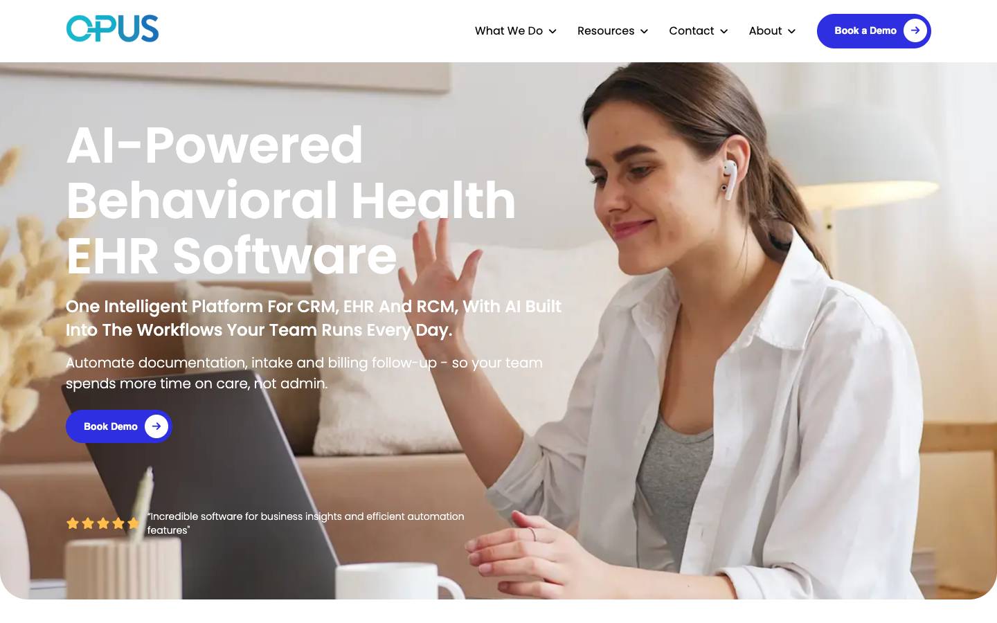 Opusehr's homepage, as read on Oct 6, 2026