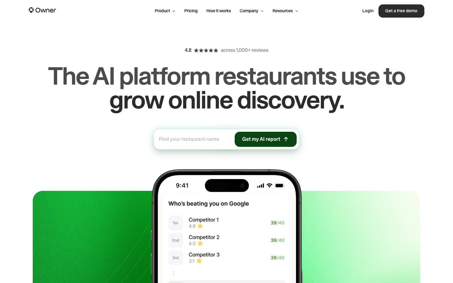 Owner's homepage, as read on Oct 2, 2026