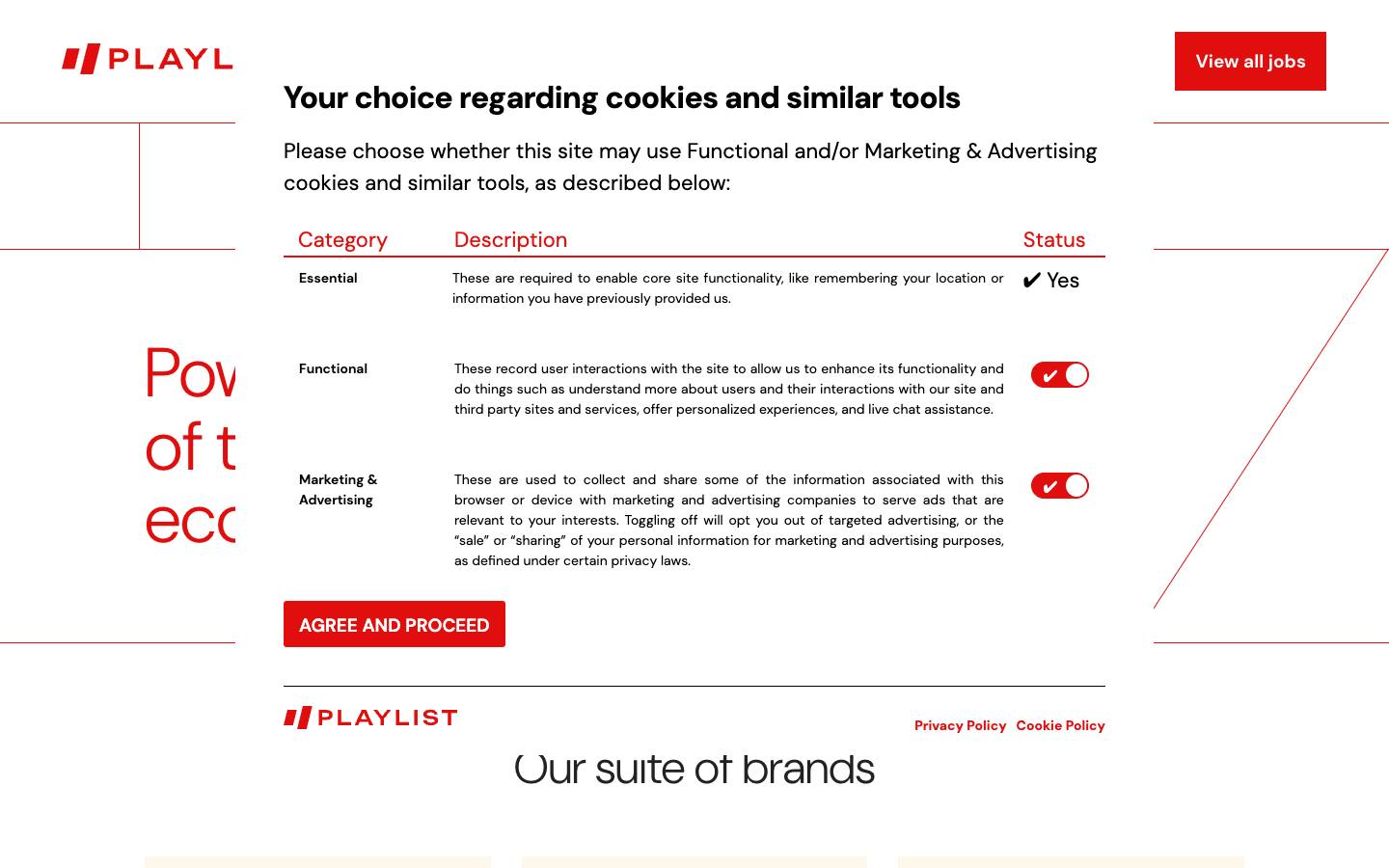 Playlist.com's homepage, as read on Oct 2, 2026