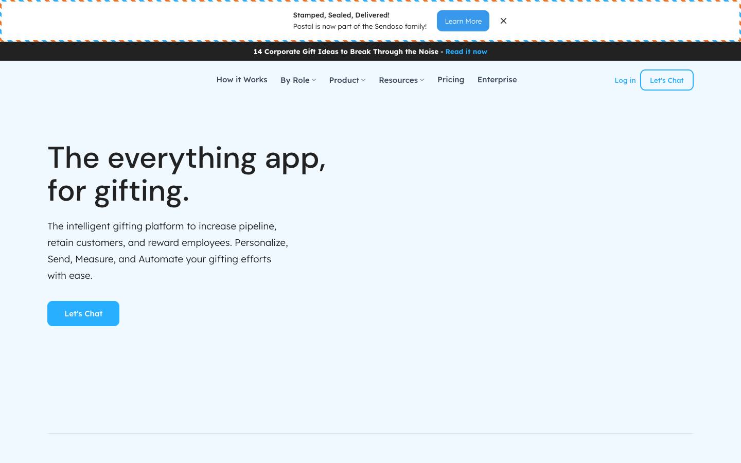 Postal.Io's homepage, as read on Oct 2, 2026
