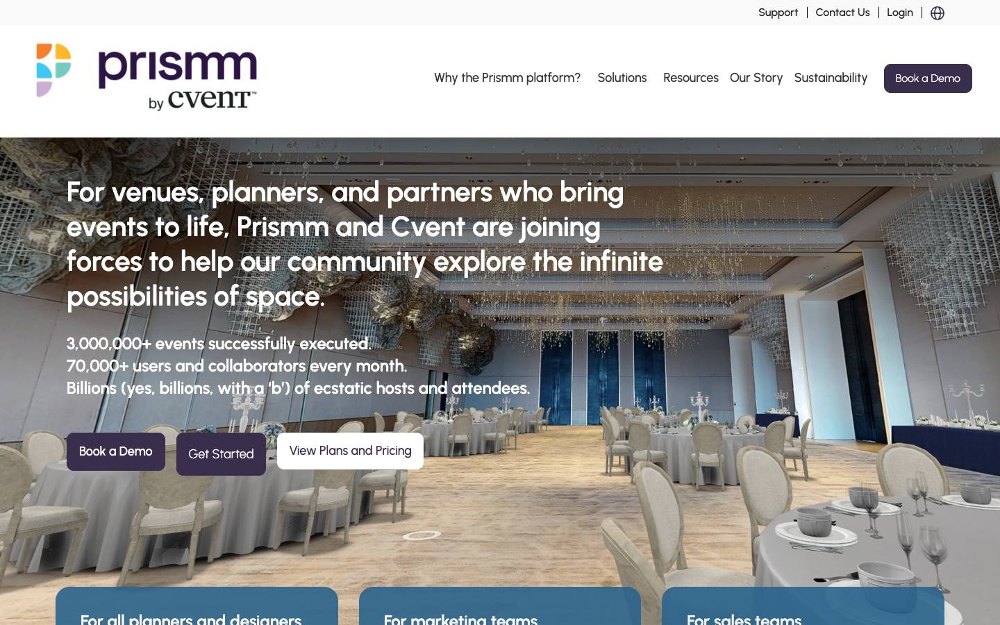 Prismm's homepage, as read on Oct 2, 2026