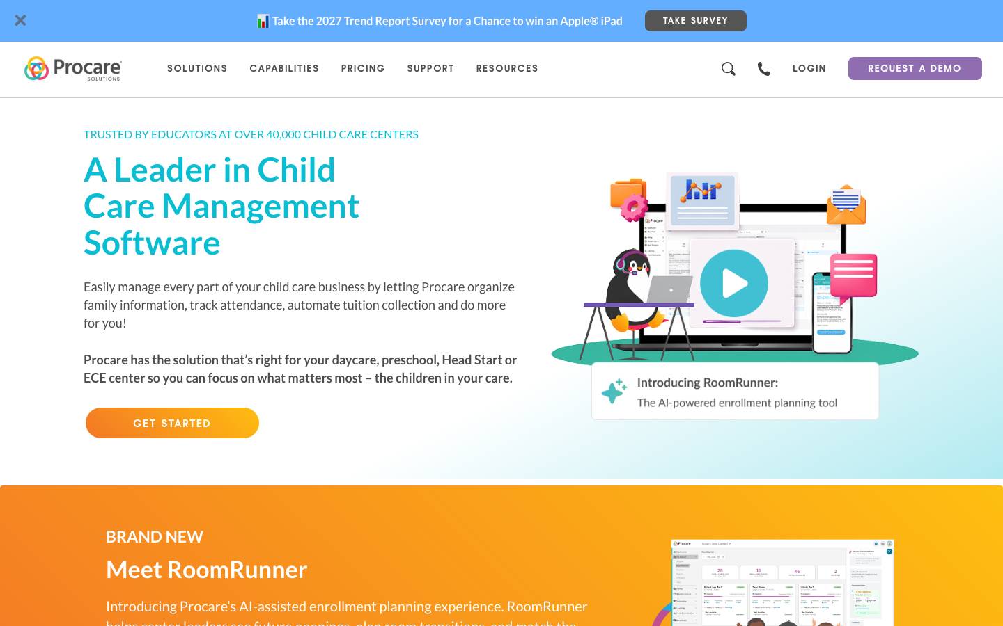 Procaresoftware's homepage, as read on Oct 2, 2026