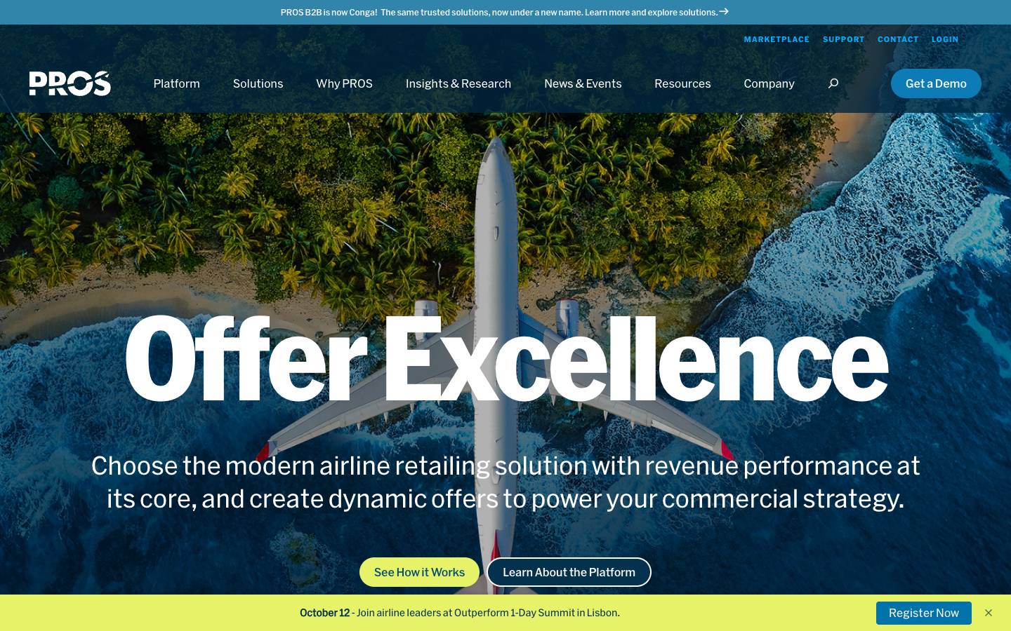 PROS's homepage, as read on Oct 2, 2026