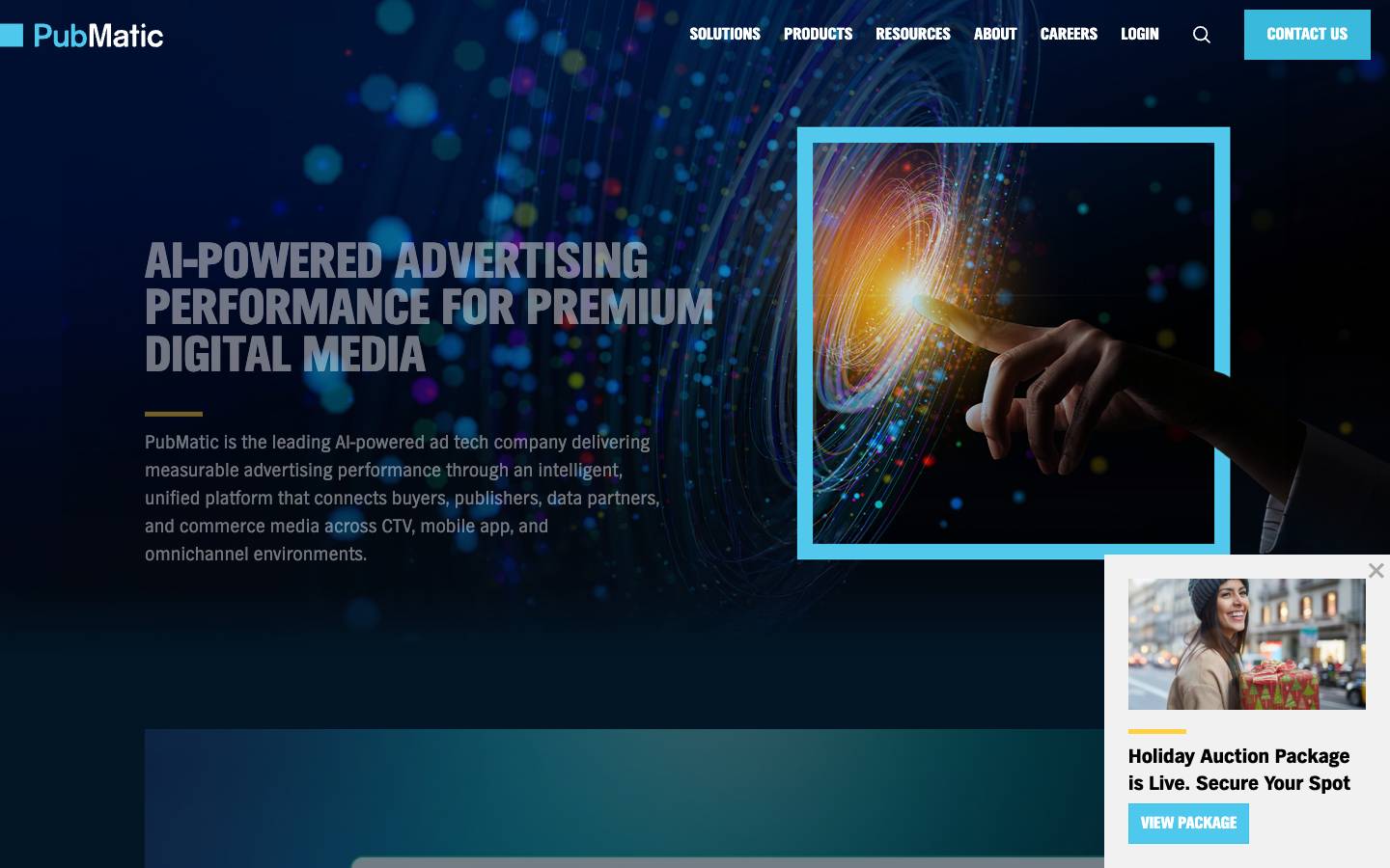 PubMatic's homepage, as read on Oct 6, 2026