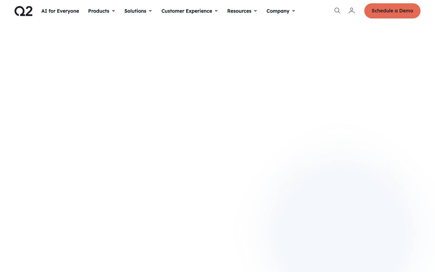 Q2's homepage, as read on Oct 6, 2026