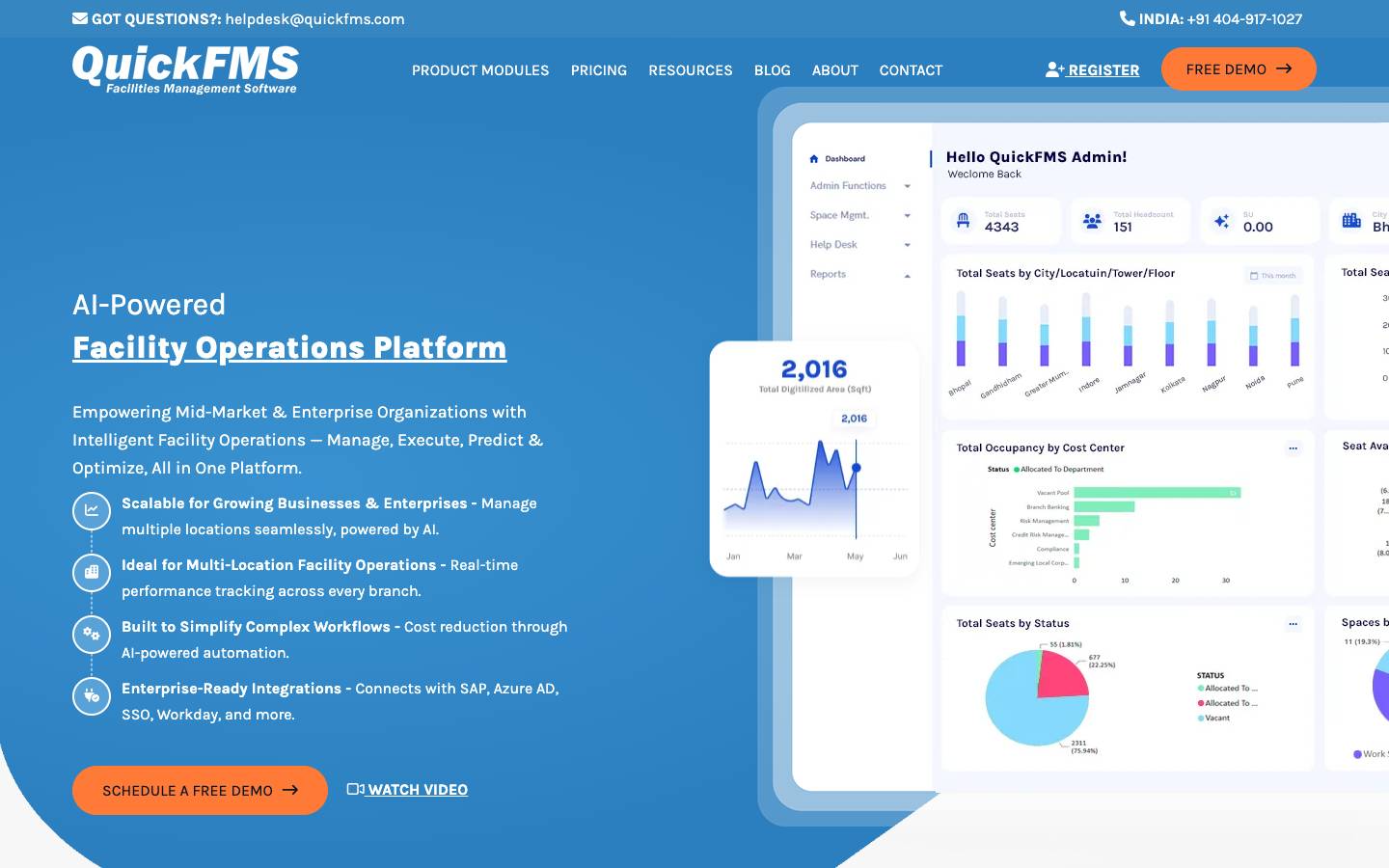 QuickFMS's homepage, as read on Oct 2, 2026