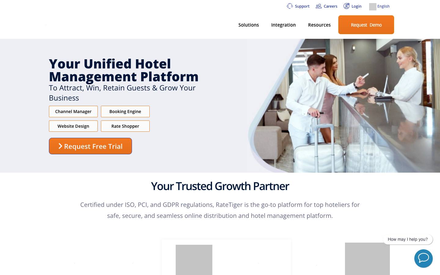 RateTiger's homepage, as read on Oct 2, 2026
