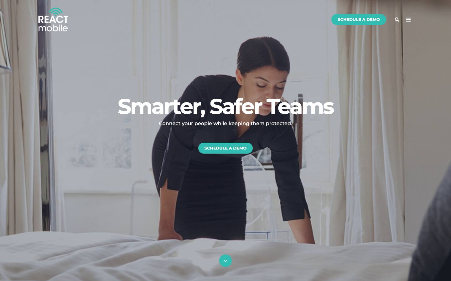 React Mobile's homepage, as read on Oct 6, 2026