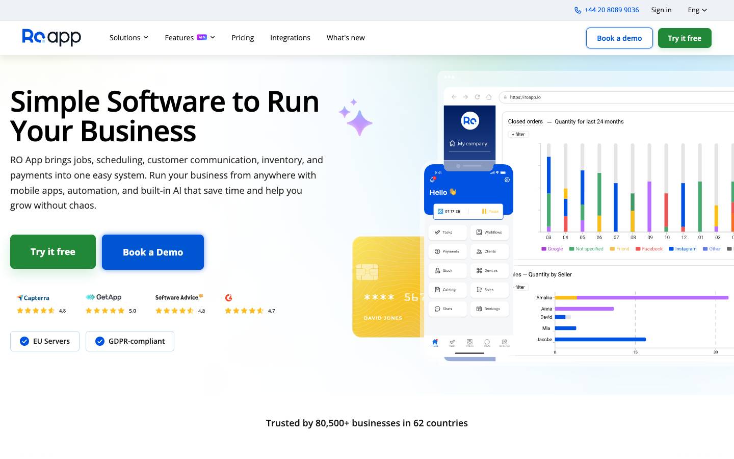 Roapp's homepage, as read on Oct 2, 2026