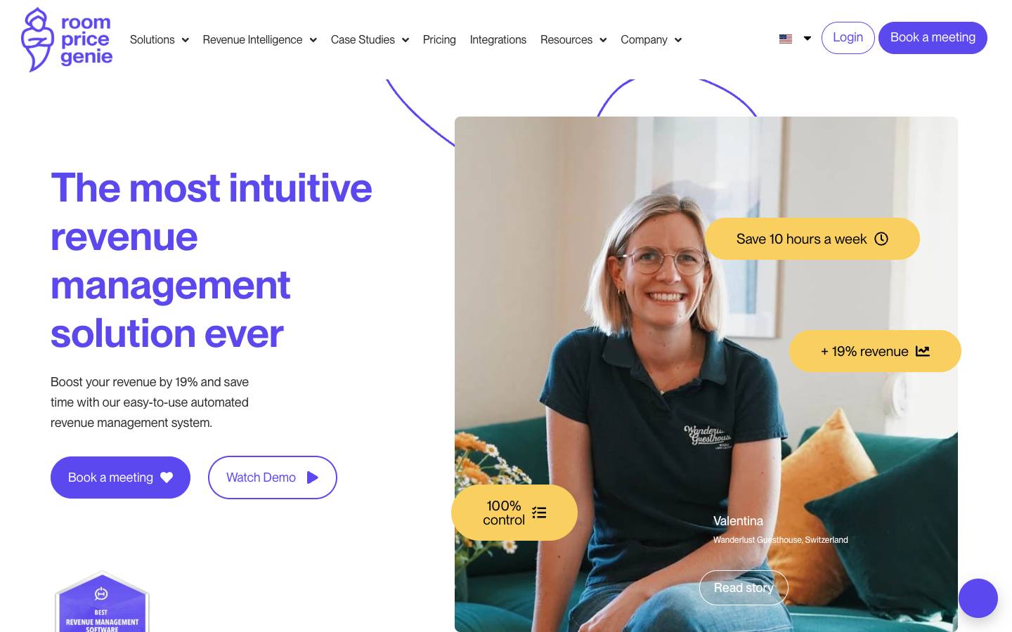 RoomPriceGenie's homepage, as read on Oct 2, 2026