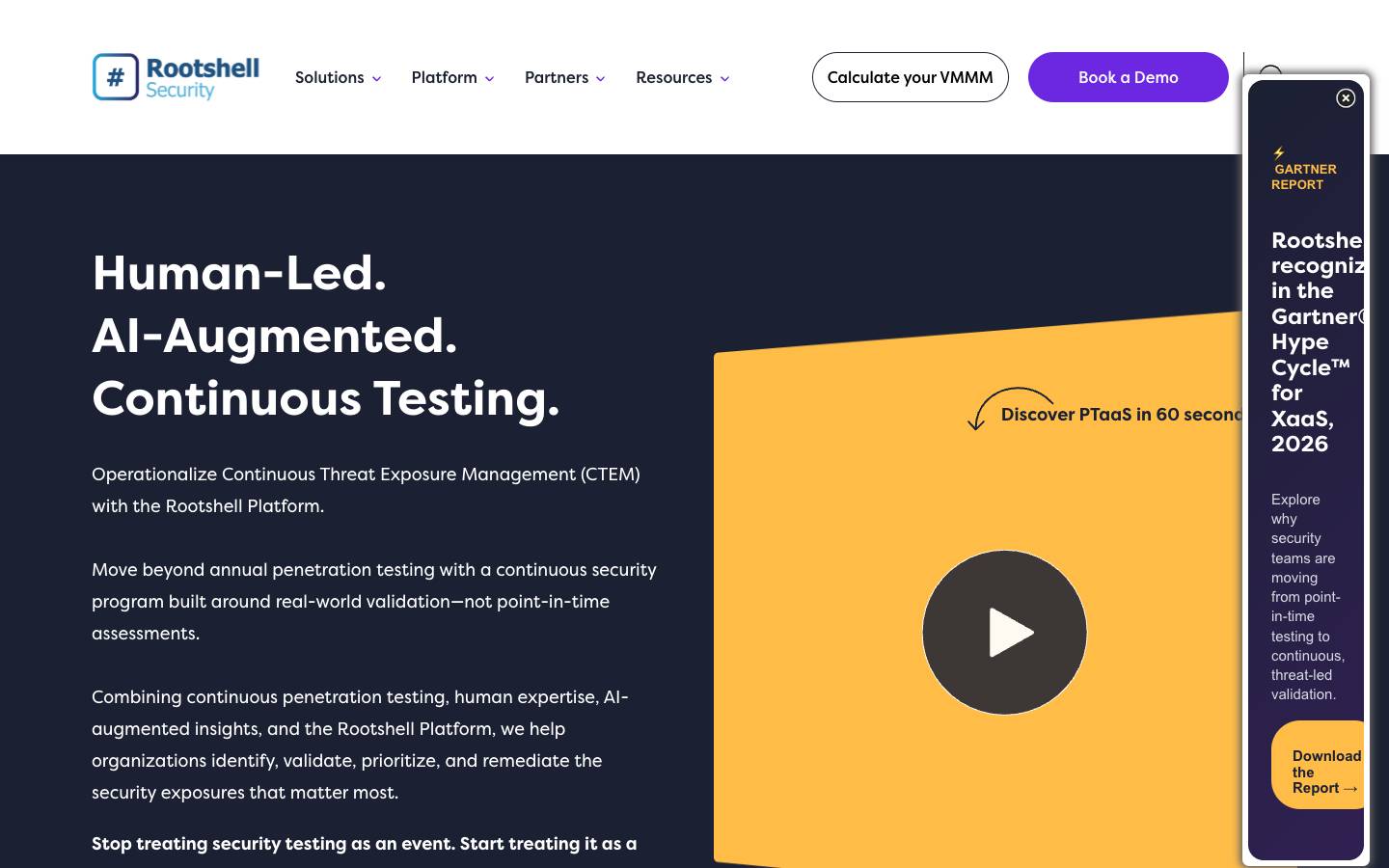 Rootshell Security's homepage, as read on Oct 2, 2026