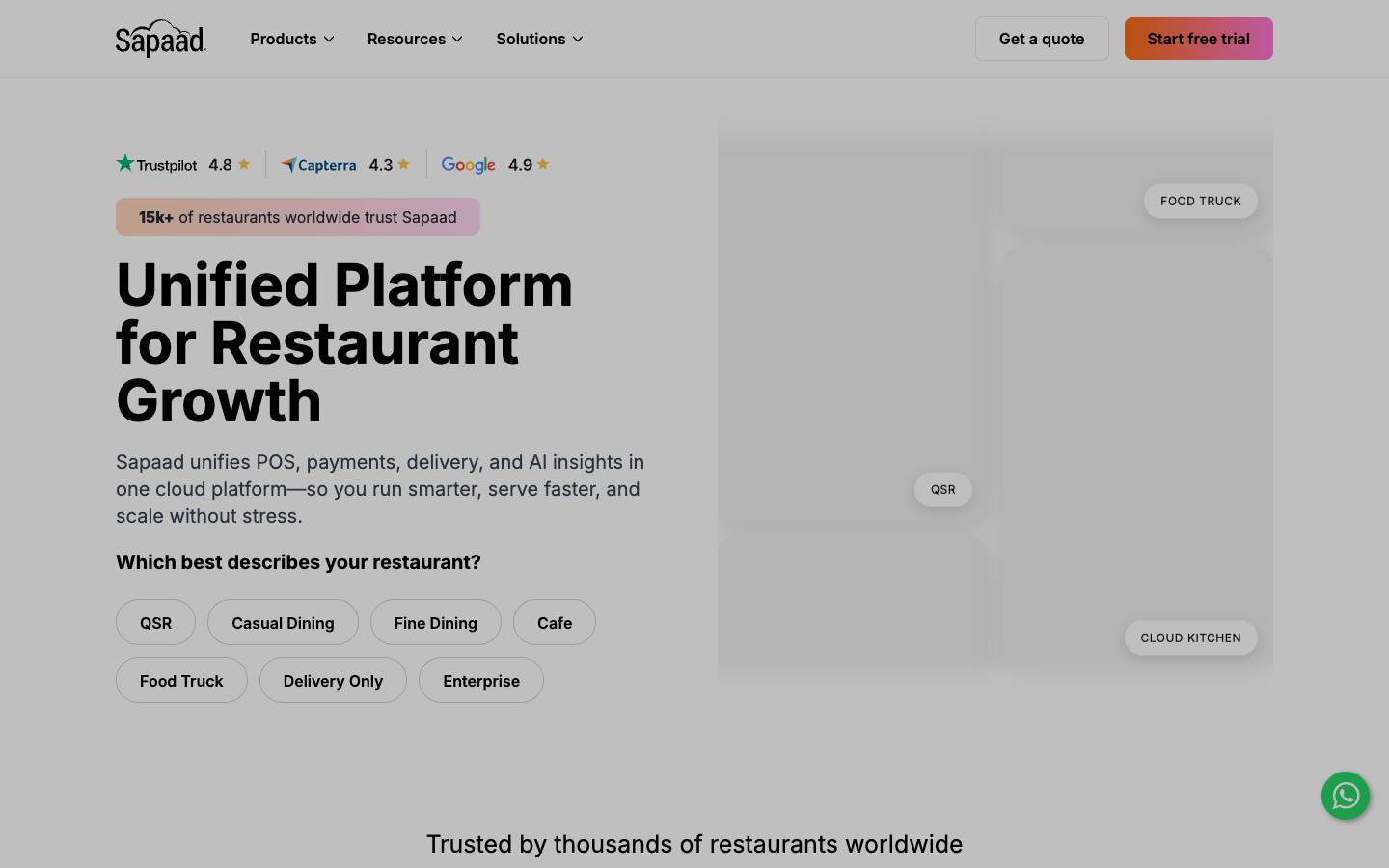 Sapaad's homepage, as read on Oct 2, 2026