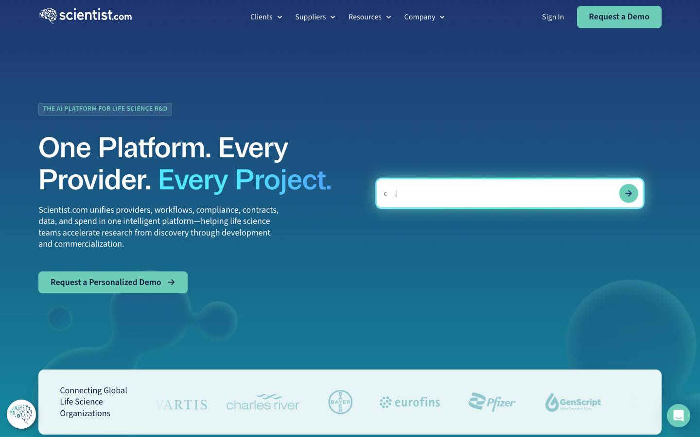 Scientist's homepage, as read on Oct 2, 2026
