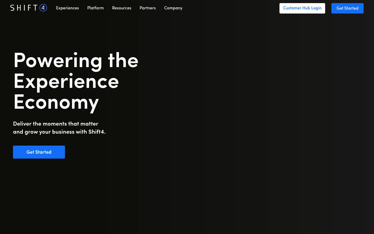 Shift4 Payments's homepage, as read on Oct 2, 2026