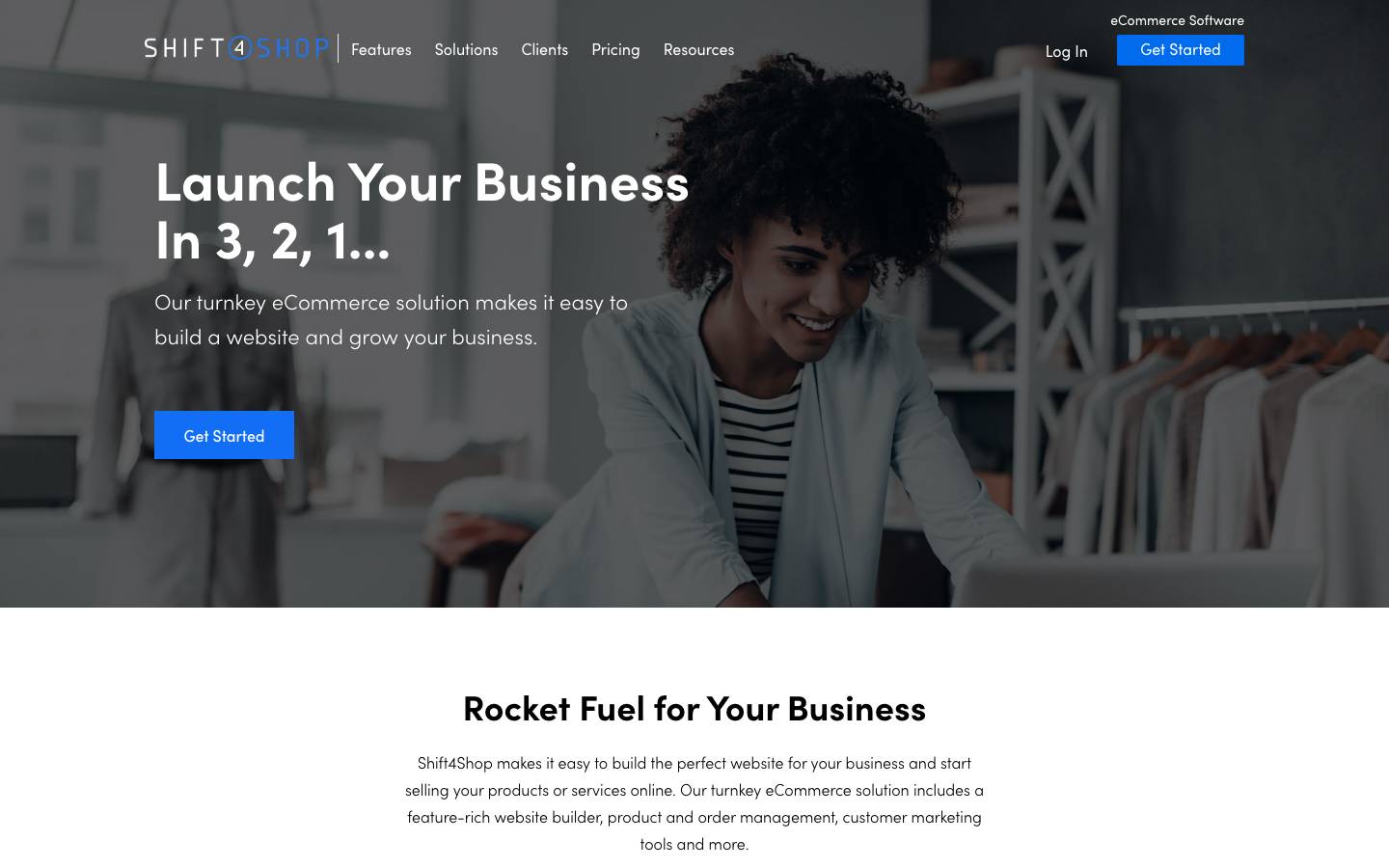 shift4shop's homepage, as read on Oct 2, 2026