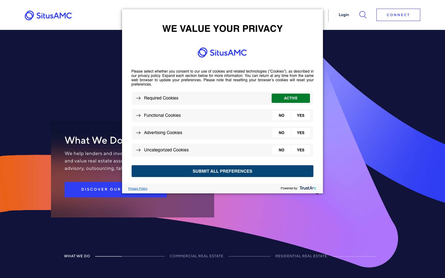 SitusAMC Holdings's homepage, as read on Oct 2, 2026