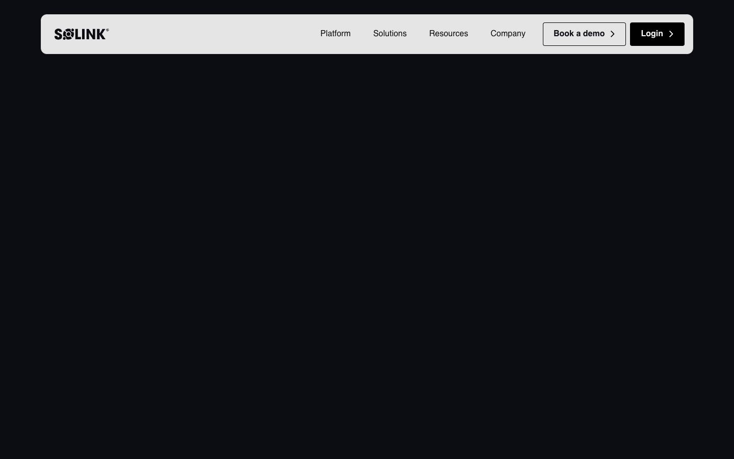 SOLINK's homepage, as read on Oct 6, 2026