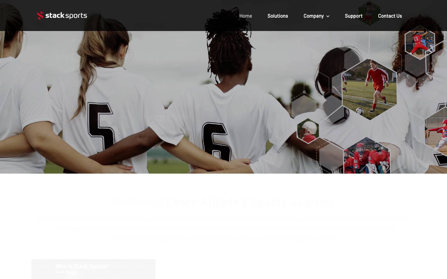 Stack Sports's homepage, as read on Oct 6, 2026