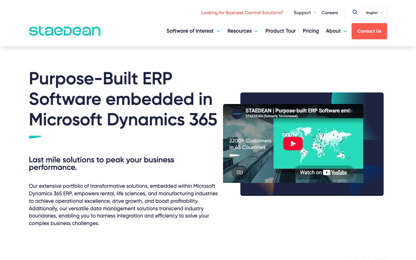 STAEDEAN's homepage, as read on Oct 2, 2026