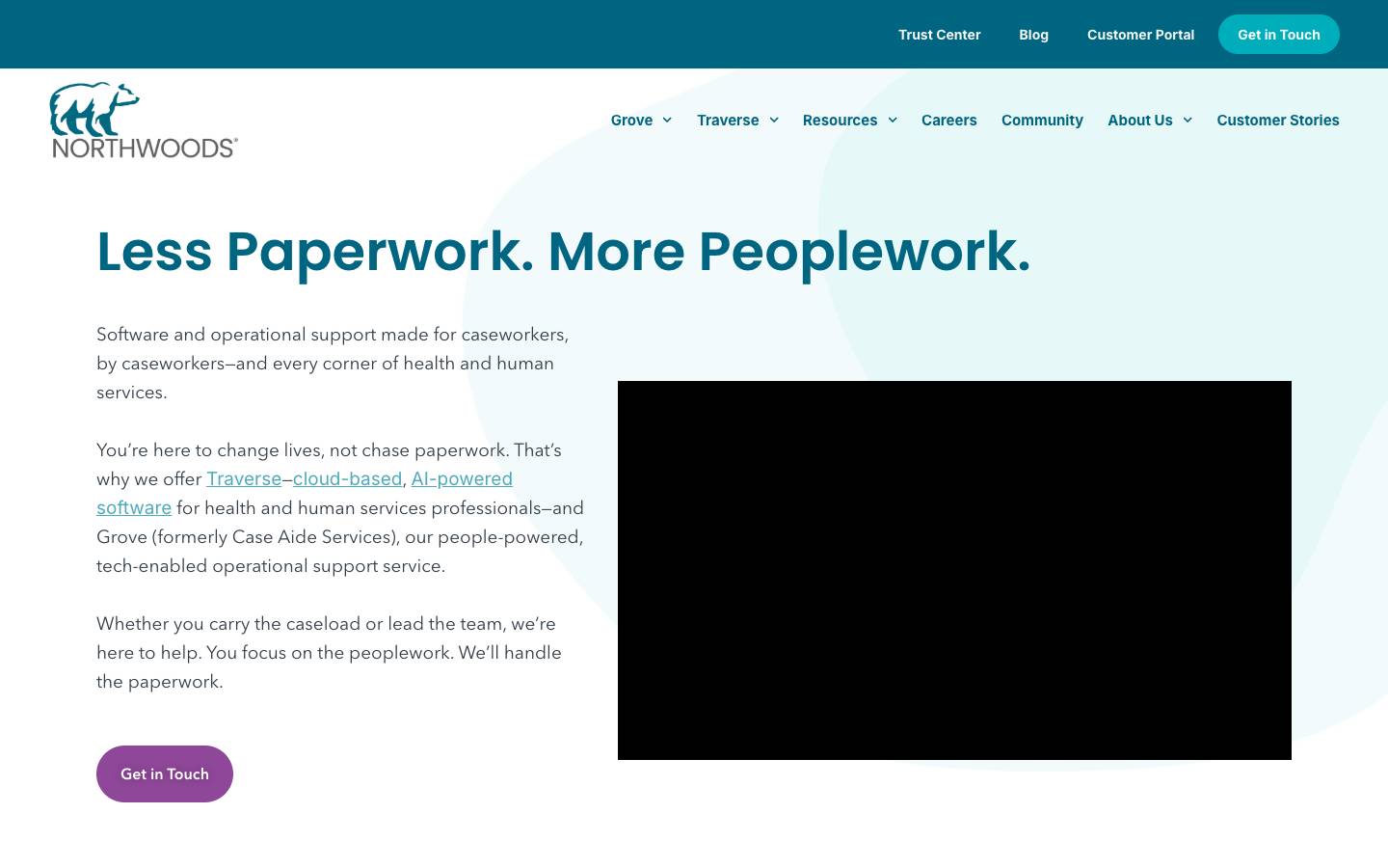 Team Northwoods's homepage, as read on Oct 2, 2026
