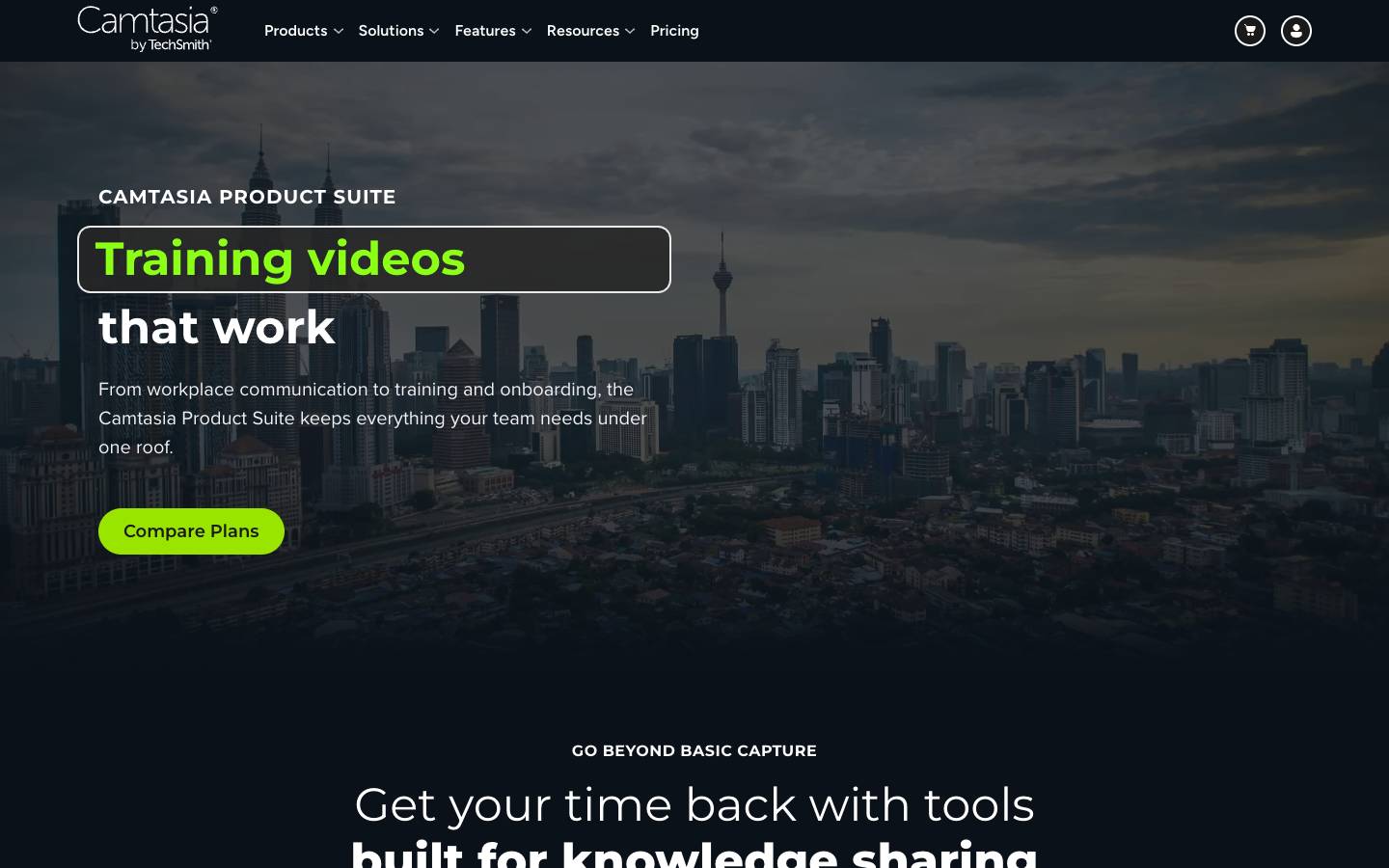 TechSmith's homepage, as read on Oct 2, 2026
