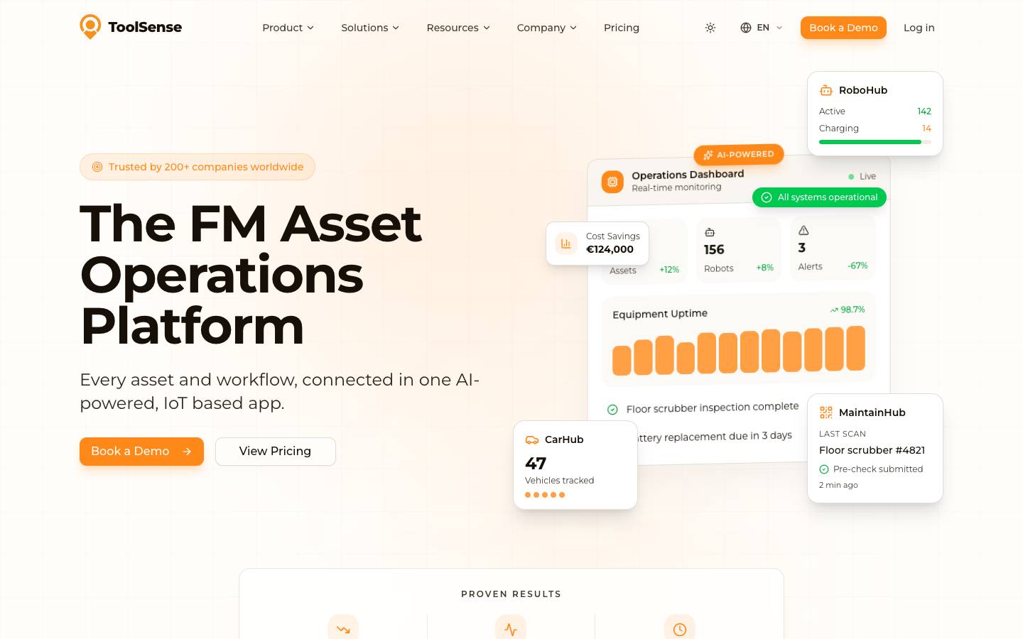 ToolSense's homepage, as read on Oct 2, 2026
