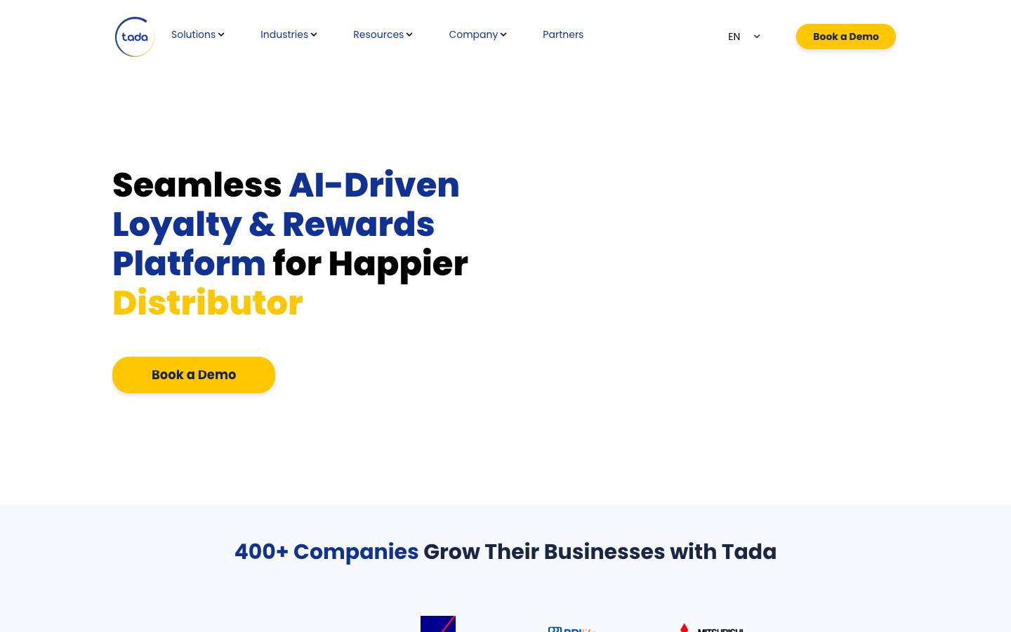 Tada's homepage, as read on Oct 2, 2026