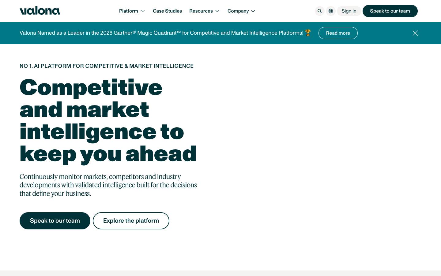 Valona's homepage, as read on Oct 2, 2026
