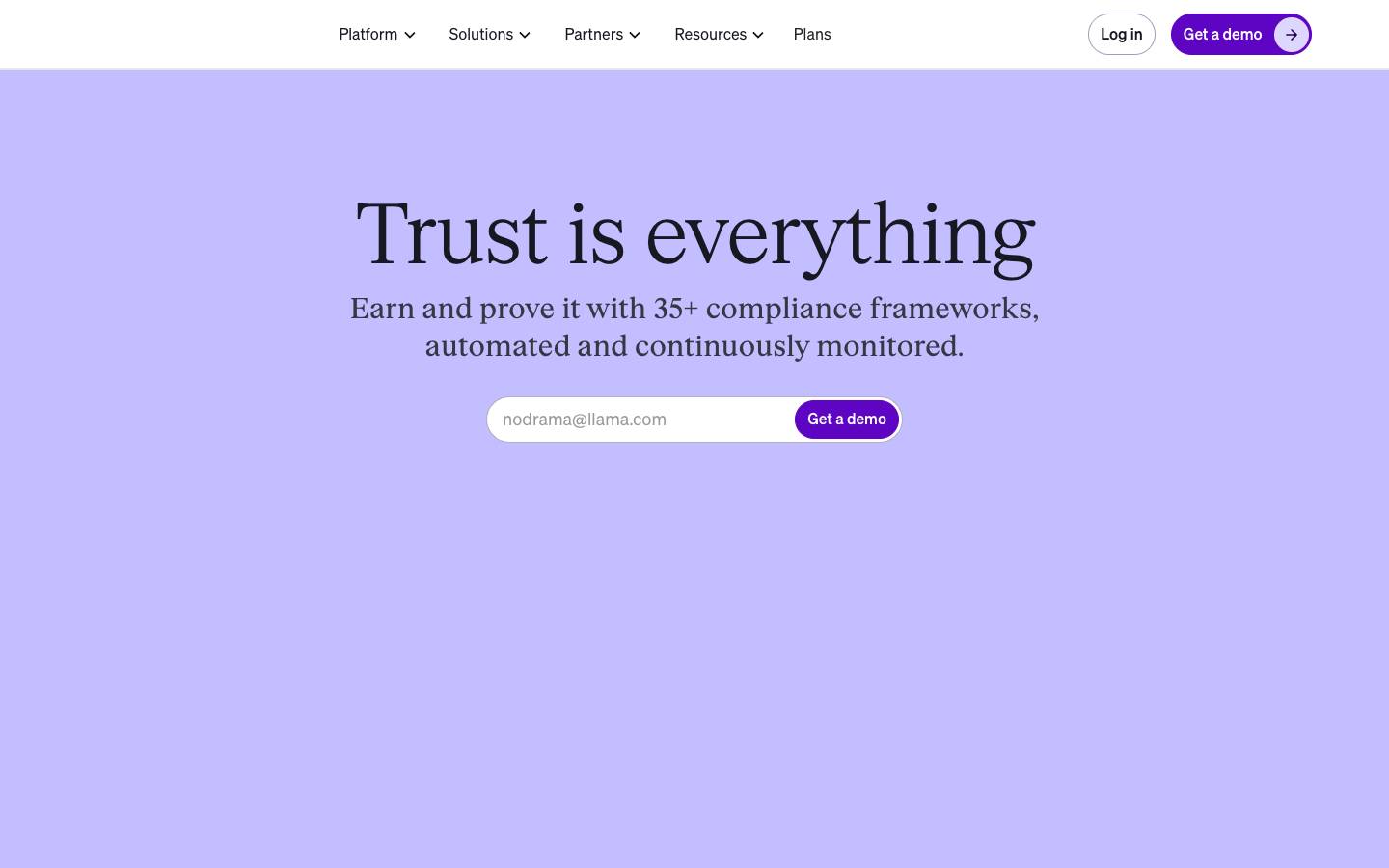 Vanta's homepage, as read on Oct 2, 2026