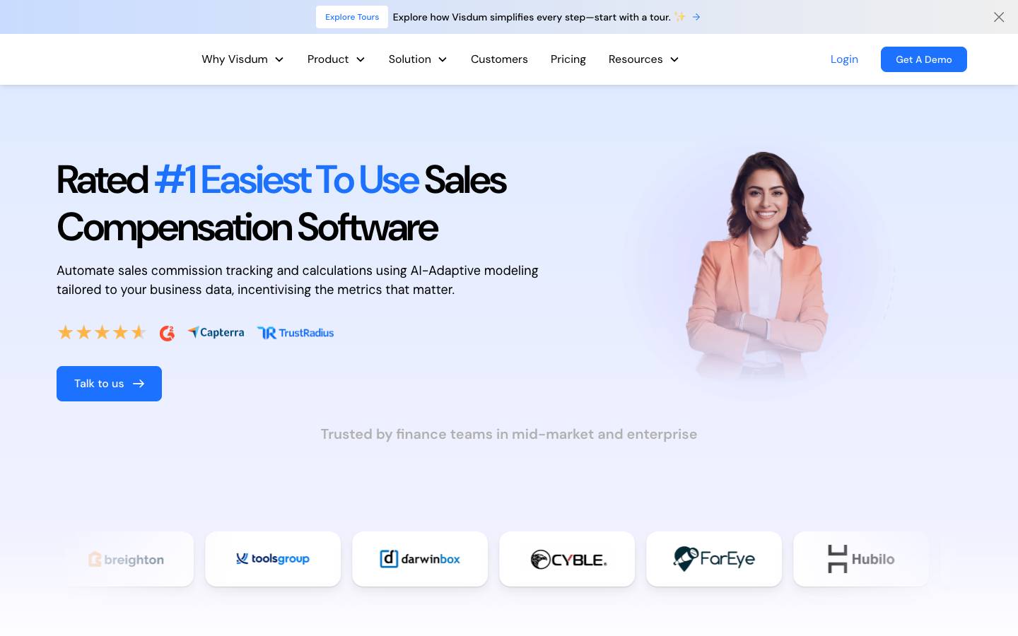 Visdum's homepage, as read on Oct 2, 2026