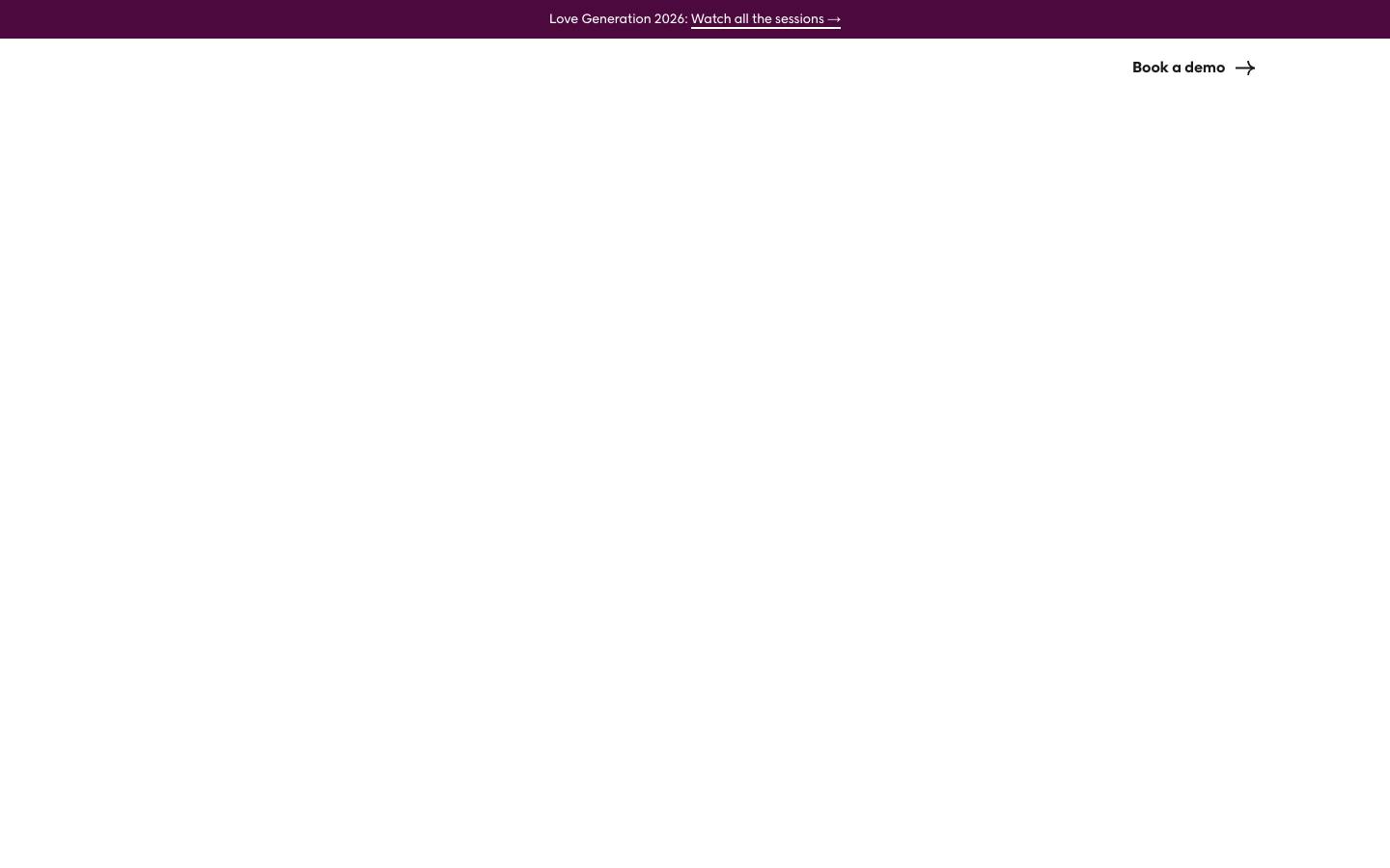 Voyado's homepage, as read on Oct 2, 2026
