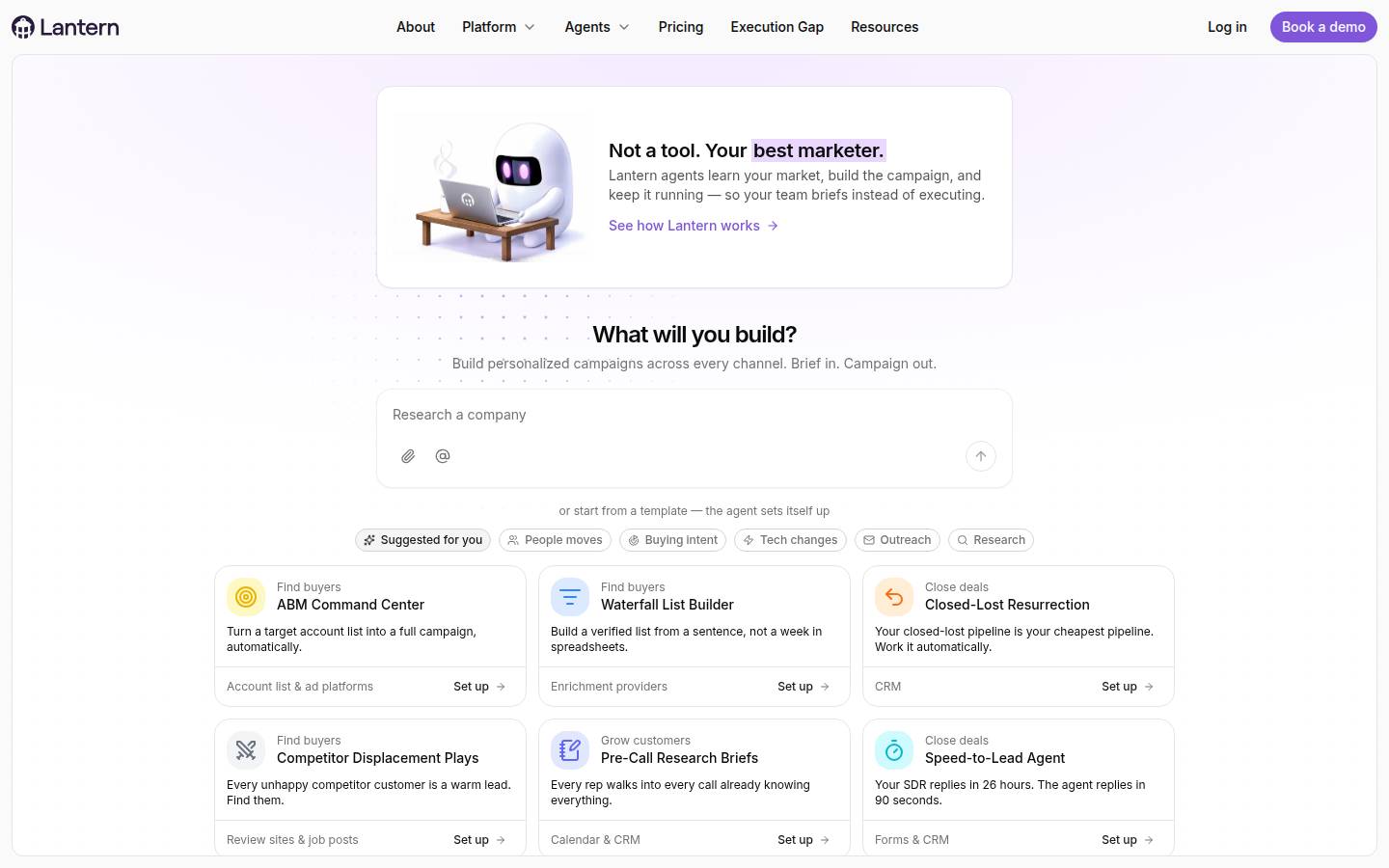 Withlantern's homepage, as read on Oct 3, 2026
