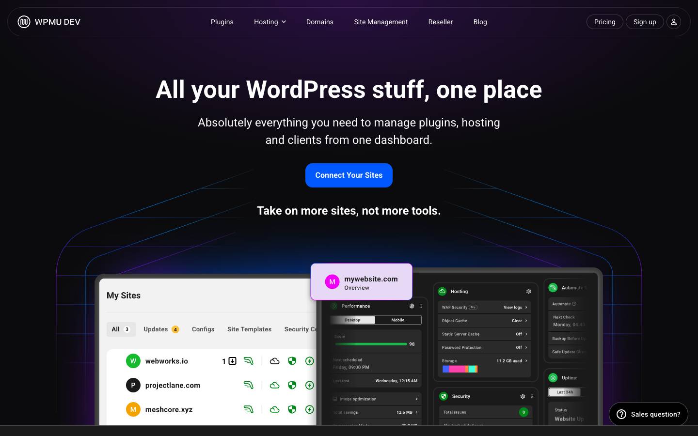 WPMU DEV's homepage, as read on Oct 2, 2026