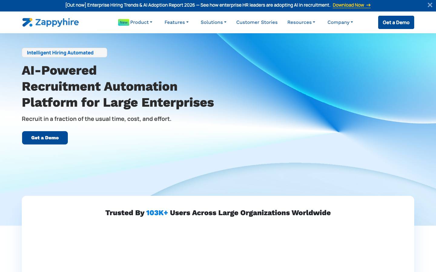 Zappyhire's homepage, as read on Oct 2, 2026