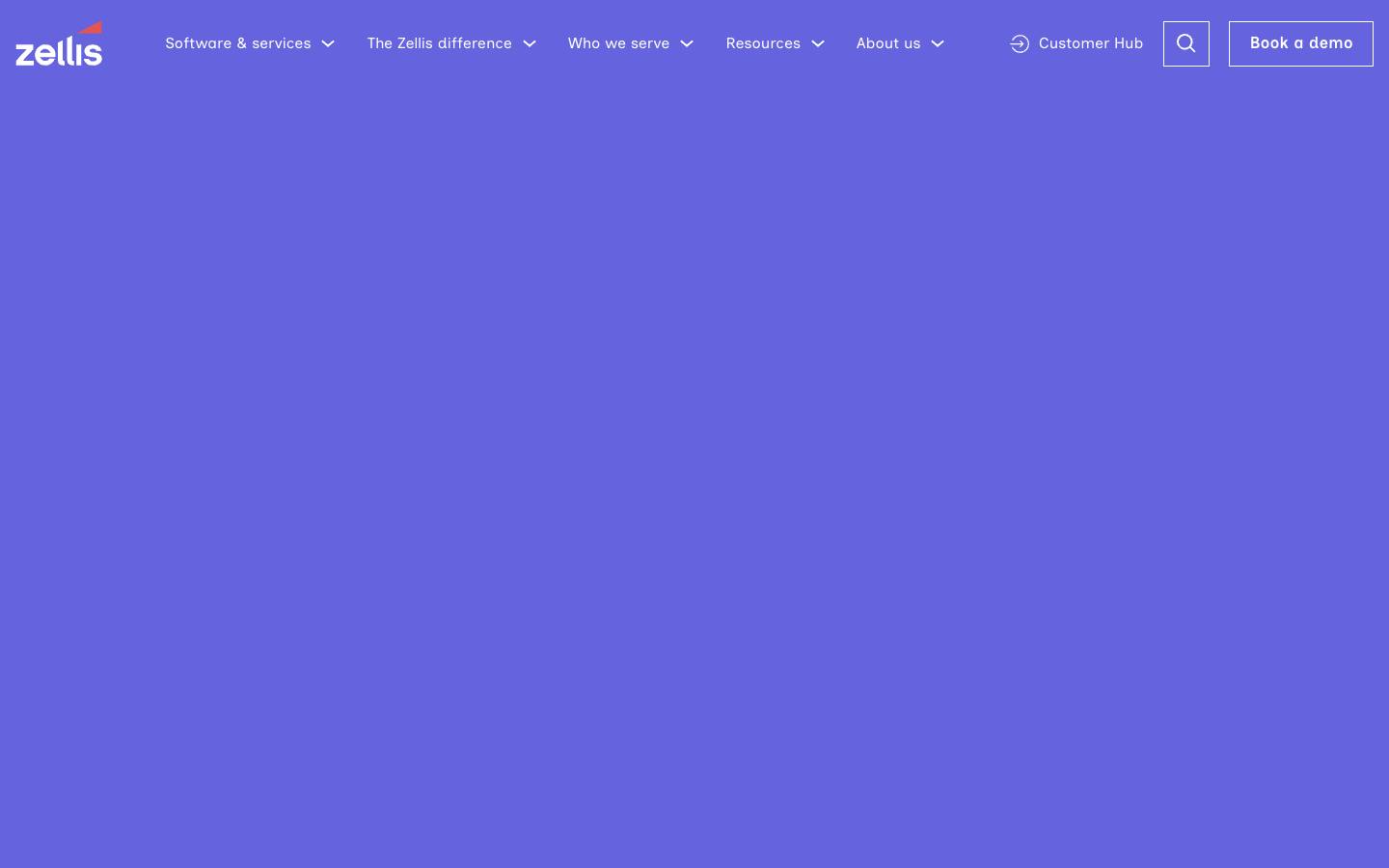 Zellis's homepage, as read on Oct 6, 2026