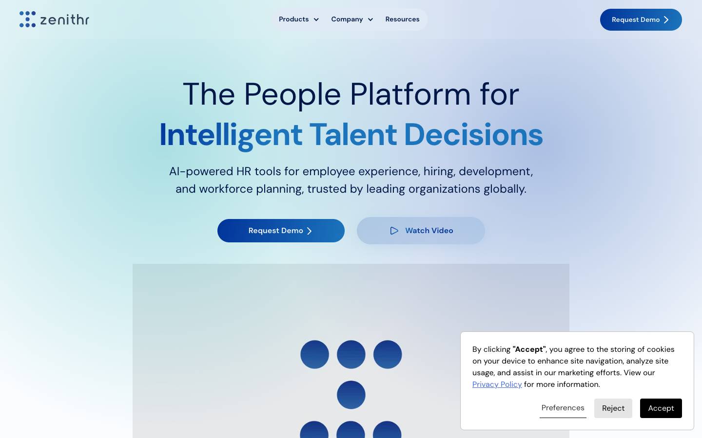 Zenithr's homepage, as read on Oct 2, 2026