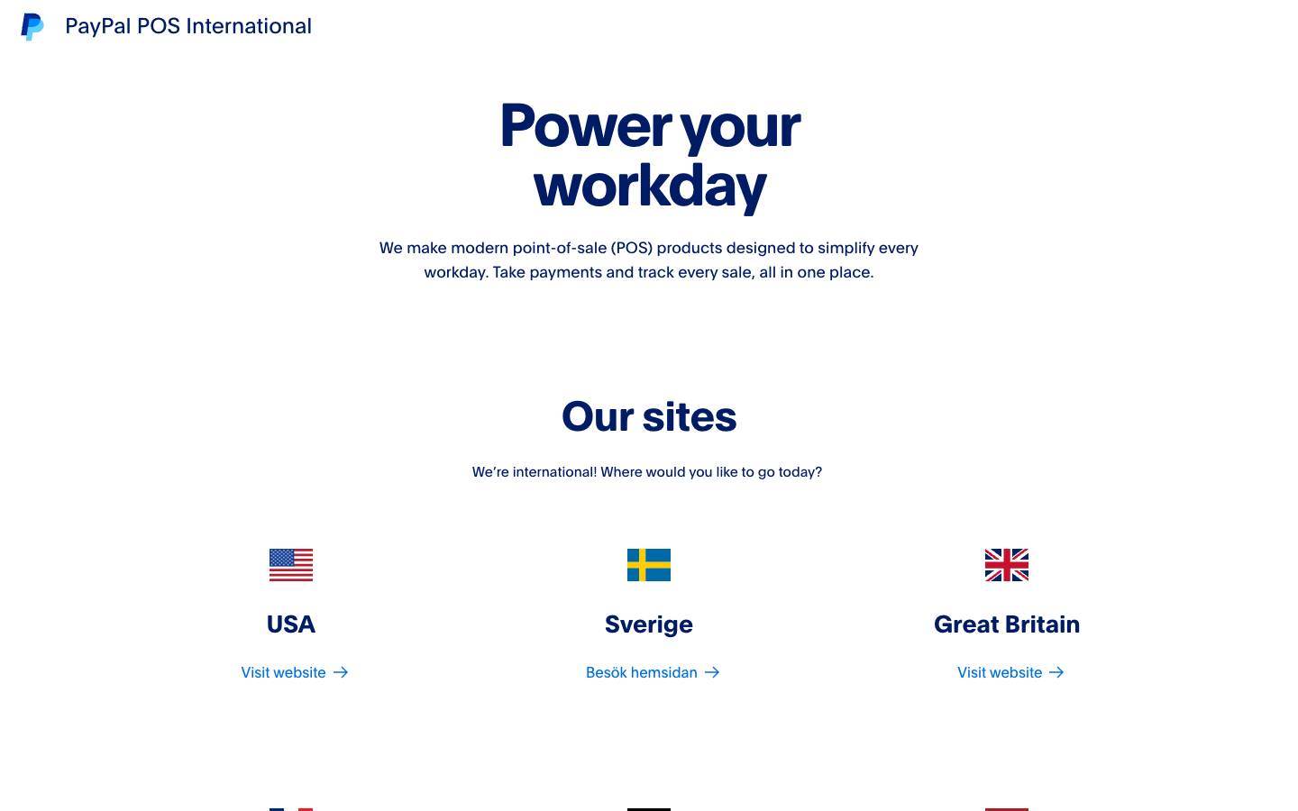 Zettle's homepage, as read on Oct 2, 2026